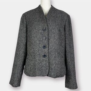 Coldwater Creek Blazer Jacket Tweed Size 14